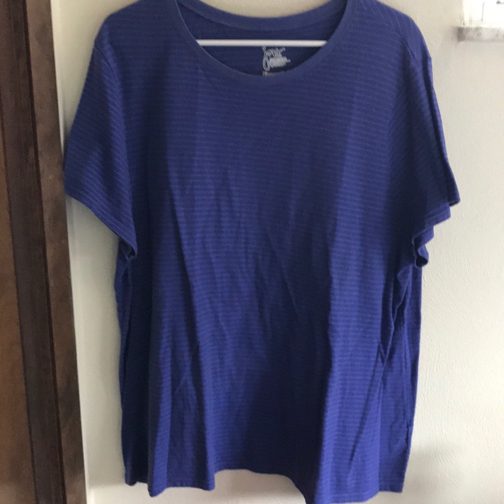 Just my size purple striped top.